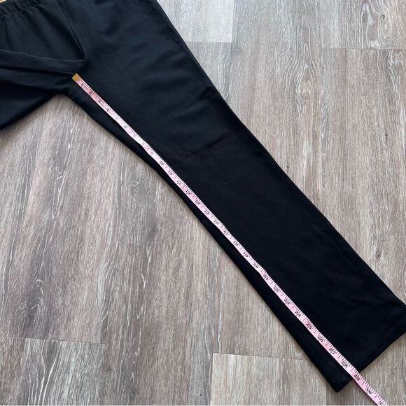 Aritzia sun-deh black stretchy straight leg pants - Picture 2 of 7